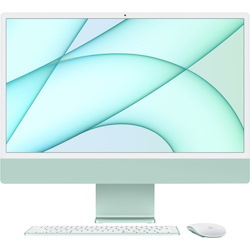 Apple iMac MGPH3LL/A All-in-One Computer - Apple M1 Octa-core (8 Core) - 8 GB RAM - 256 GB SSD - 24" 4.5K 4480 x 2520 - Desktop - Green