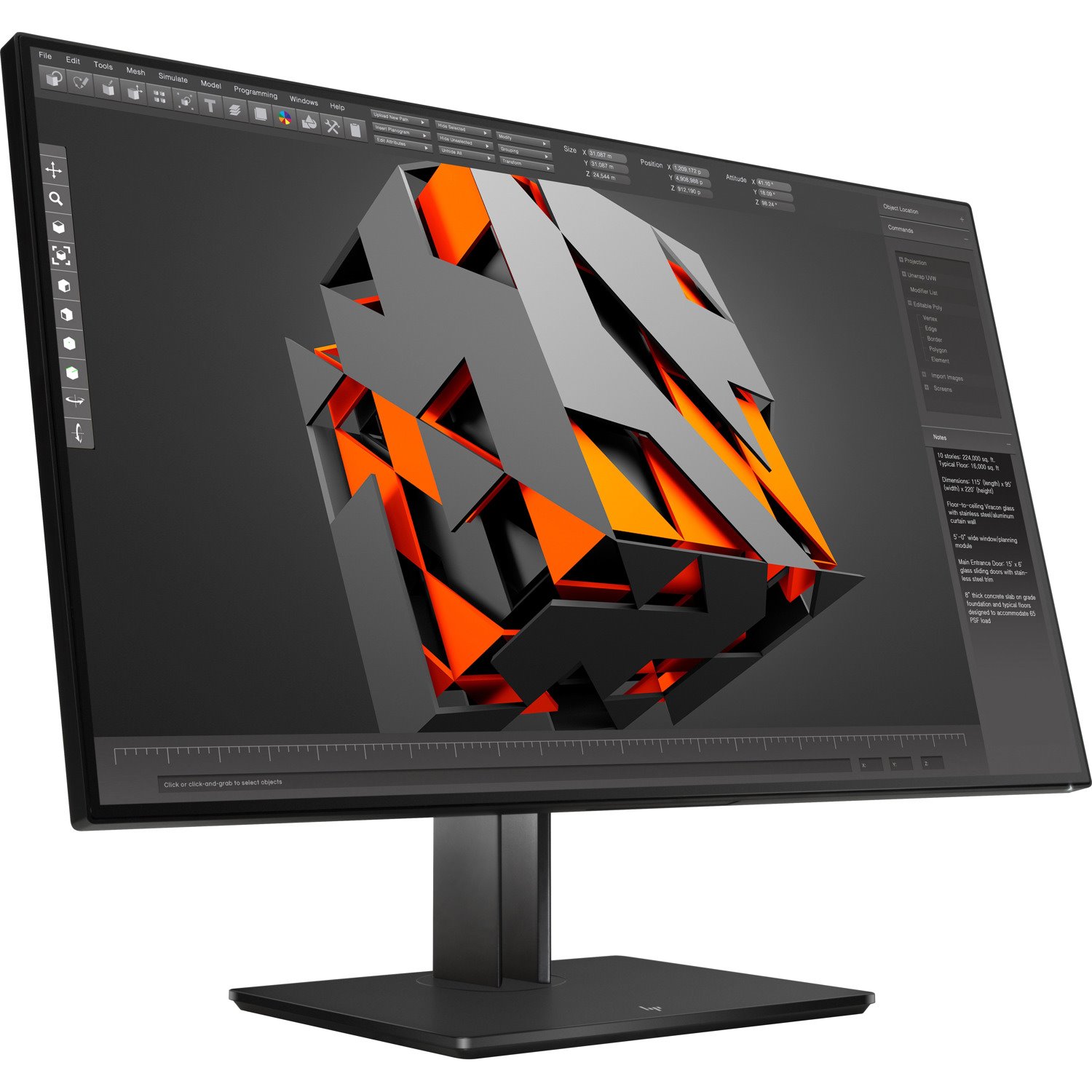 HPI SOURCING - NEW Business Z32 31" Class 4K UHD LED Monitor - 16:9 - Black Pearl