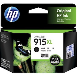HP 915XL Original High Yield Inkjet Ink Cartridge - Black Pack