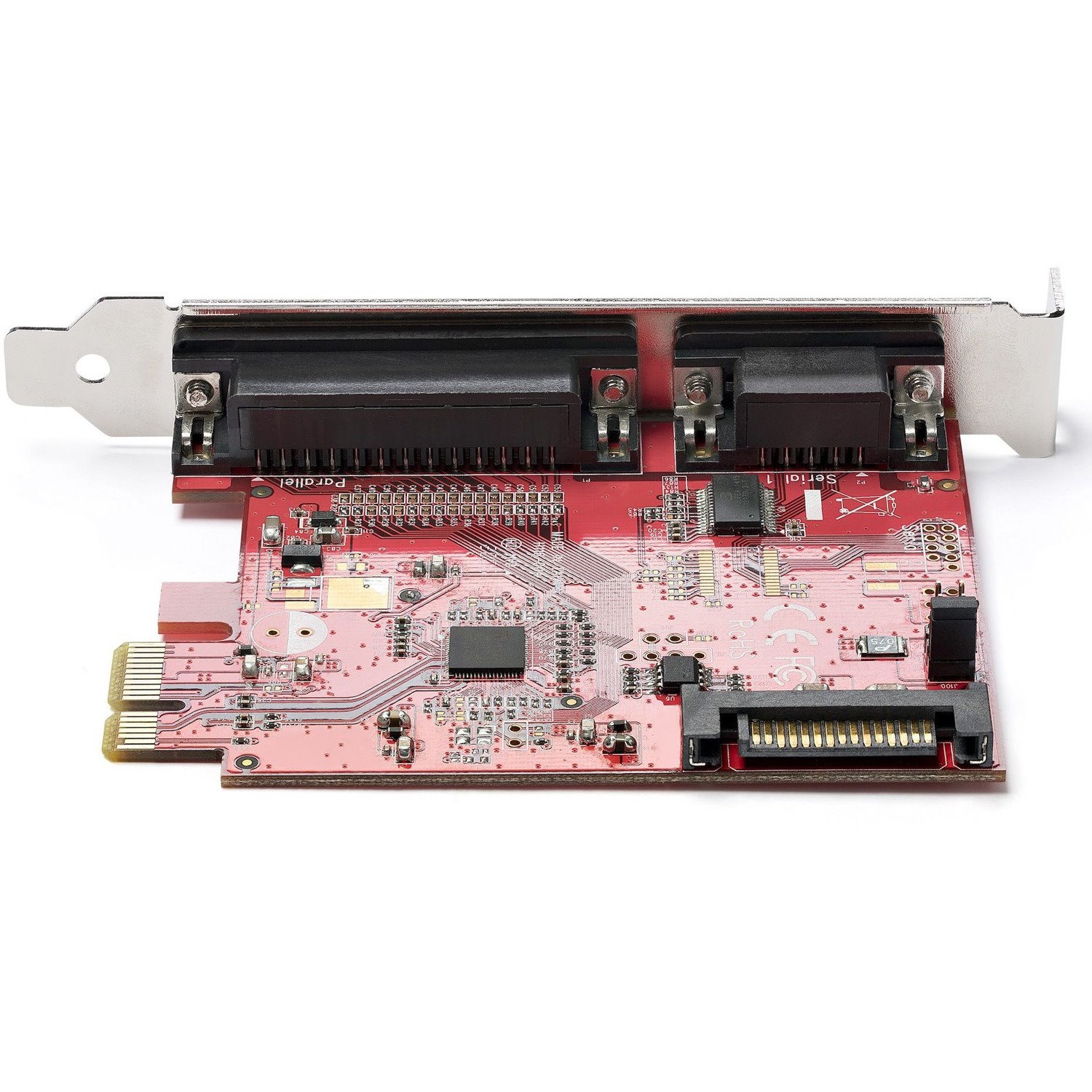 StarTech.com PCIe Card with Serial and Parallel Port, PCI Express Combo Expansion Adapter Card, 1xDB25 Parallel Port, 1x RS232 Serial Port