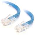 C2G-25ft Cat5e Non-Booted Crossover Unshielded (UTP) Network Patch Cable - Blue