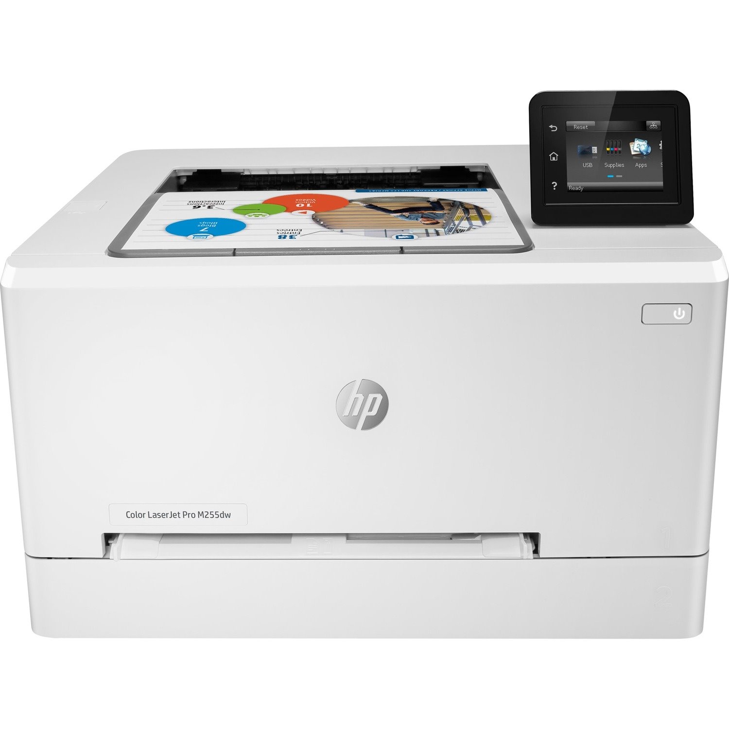 HP LaserJet Pro M255dw Desktop Laser Printer - Colour