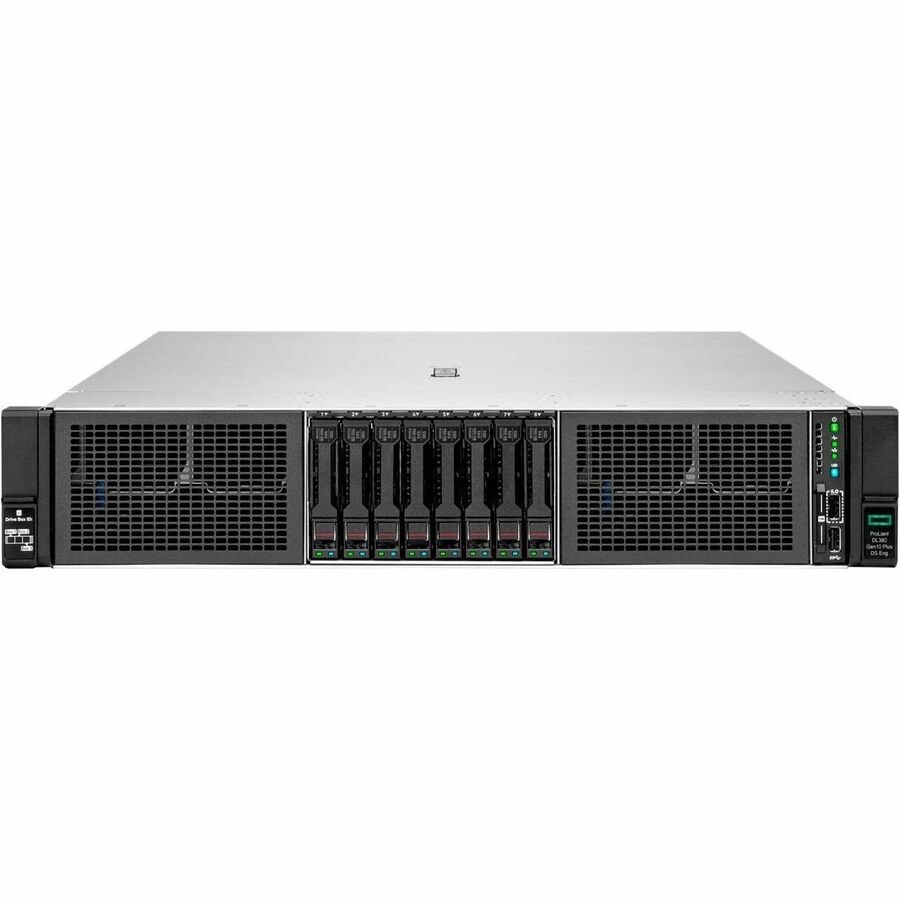 HPE ProLiant DL380 G10 Plus 2U Rack Server - 2 x Intel Xeon Gold 6326 2.90 GHz - 384 GB RAM - 16 TB HDD - 12Gb/s SAS Controller