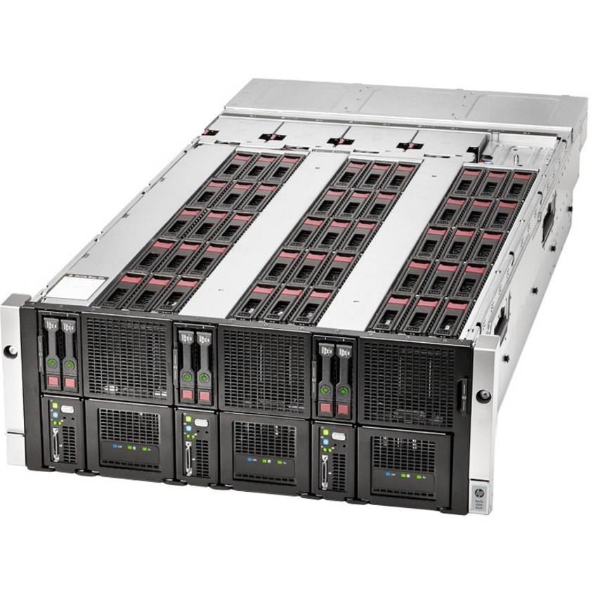 HPE Apollo 4530 4U Rack Server - 2 x Intel Xeon E5-2690 v3 2.60 GHz - 128 GB RAM - 12 TB HDD - (3 x 4TB) HDD Configuration - 240 GB SSD - (2 x 120GB) SSD Configuration - 12Gb/s SAS Controller