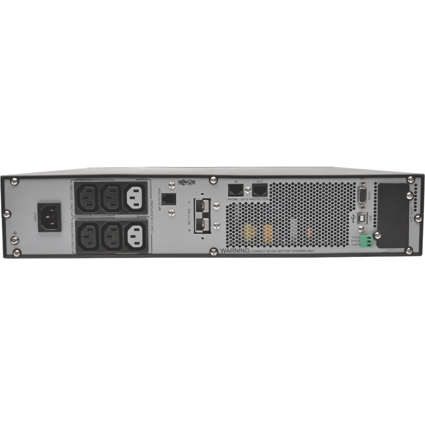 Eaton Tripp Lite Series SmartOnline 1500VA 1350W 208/230V Double-Conversion UPS - 8 Outlets, Extended Run, Network Card Option, LCD, USB, DB9, 2U Rack/Tower - Battery Backup