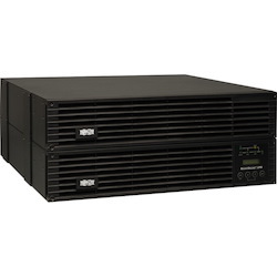 Tripp Lite by Eaton UPS SmartOnline 208/240V 6kVA 5.4kW Double-Conversion UPS 4U Rack/Tower Extended Run Network Card Options USB DB9 Bypass Switch L6-30R & L6-20R