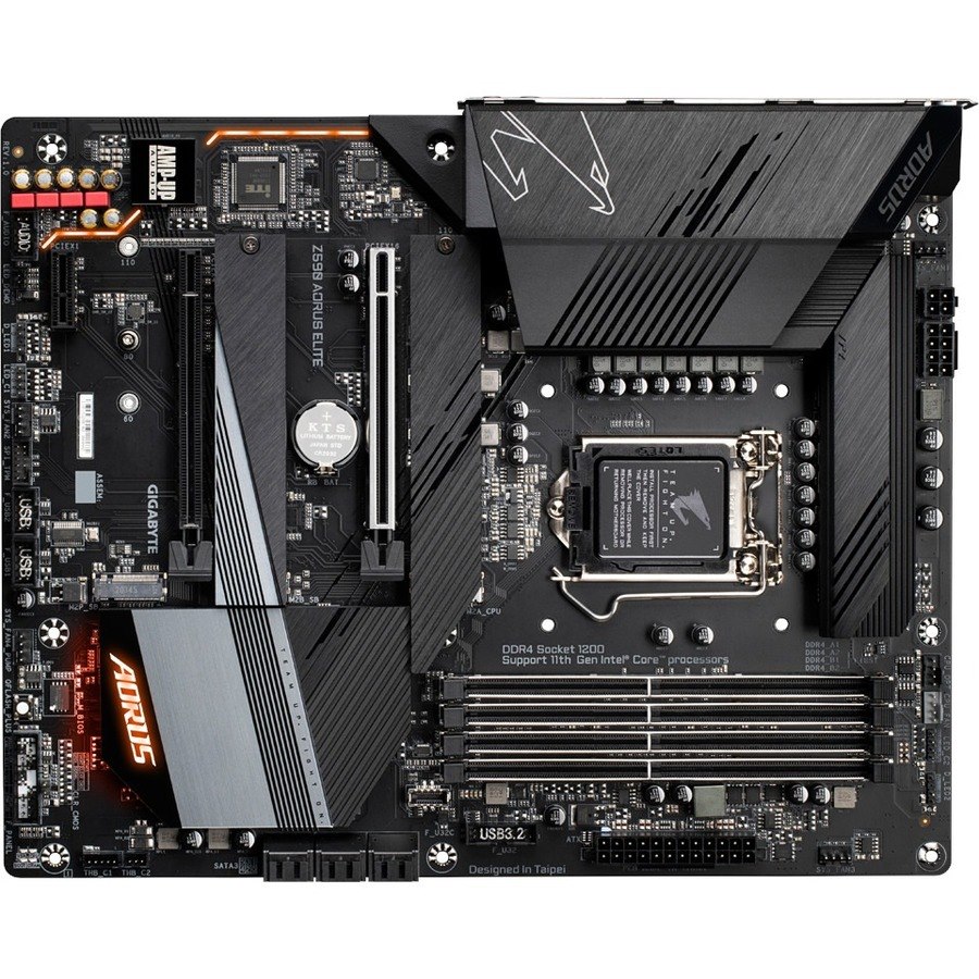 Aorus Ultra Durable Z590 AORUS ELITE Desktop Motherboard - Intel Z590 Chipset - Socket LGA-1200 - Intel Optane Memory Ready - ATX