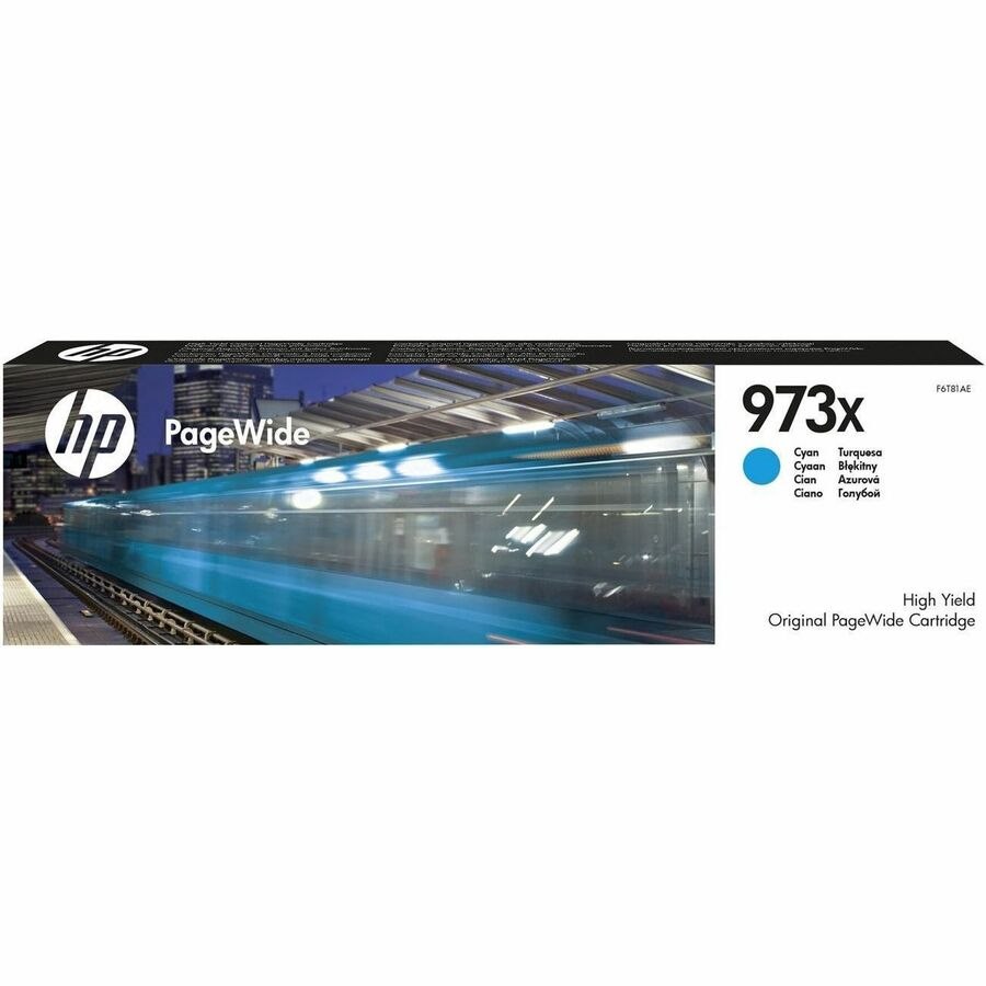 HP 973X Original High Yield Inkjet Ink Cartridge - Cyan Pack