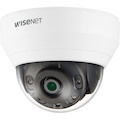 Wisenet QNV-7012R 4 Megapixel Network Camera - Color - Dome - White