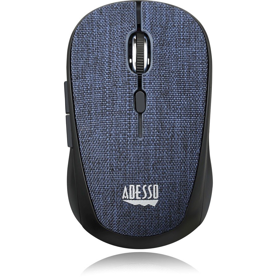 Adesso iMouse S80L Mouse - Radio Frequency - USB - Optical - 6 Button(s) - Blue