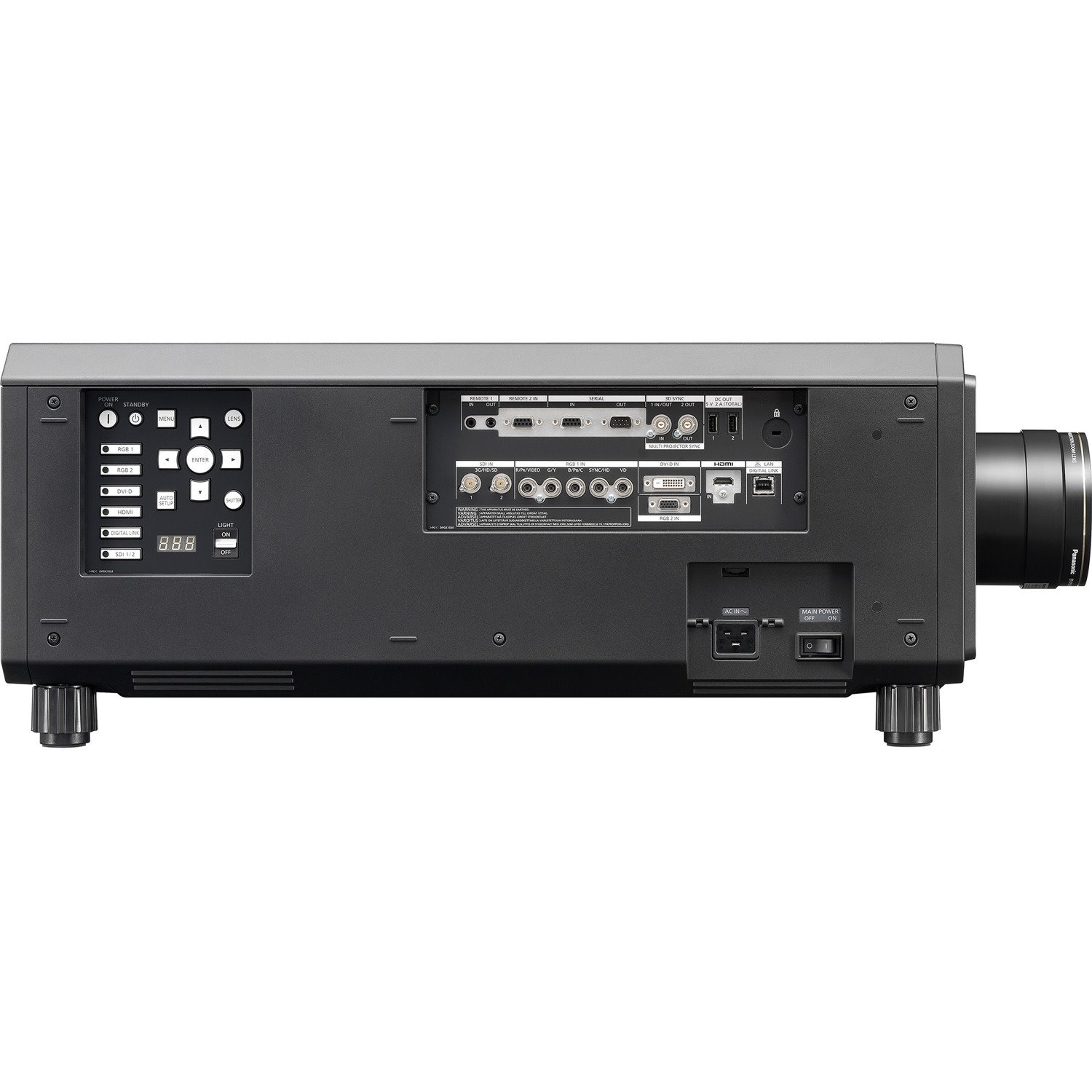 Panasonic SOLID SHINE PT-RZ21KU Ultra Short Throw DLP Projector - 16:10