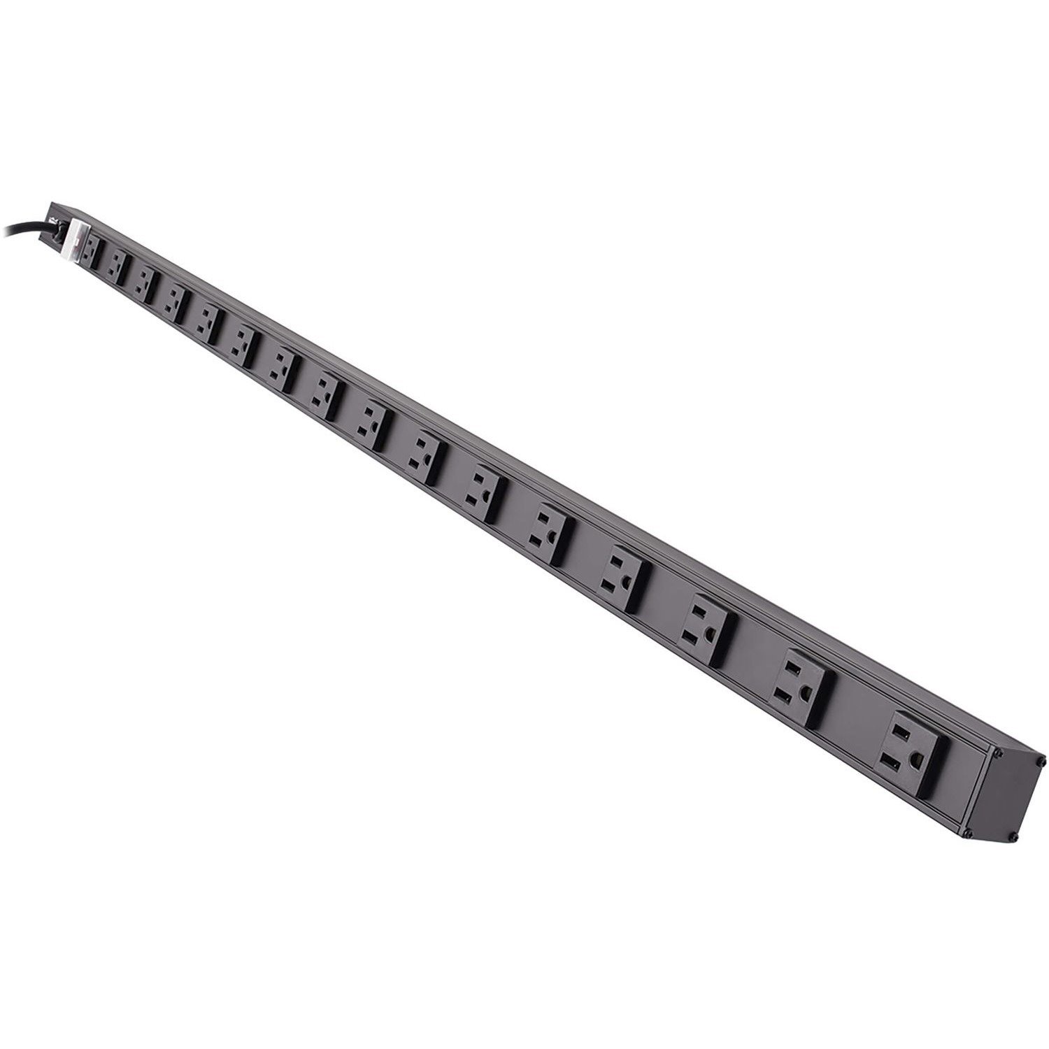 Tripp Lite by Eaton 16-Outlet Vertical Power Strip, 120V, 15A, NEMA 5-15P, 15 ft. (4.57 m) Cord, 48 in., Black Housing