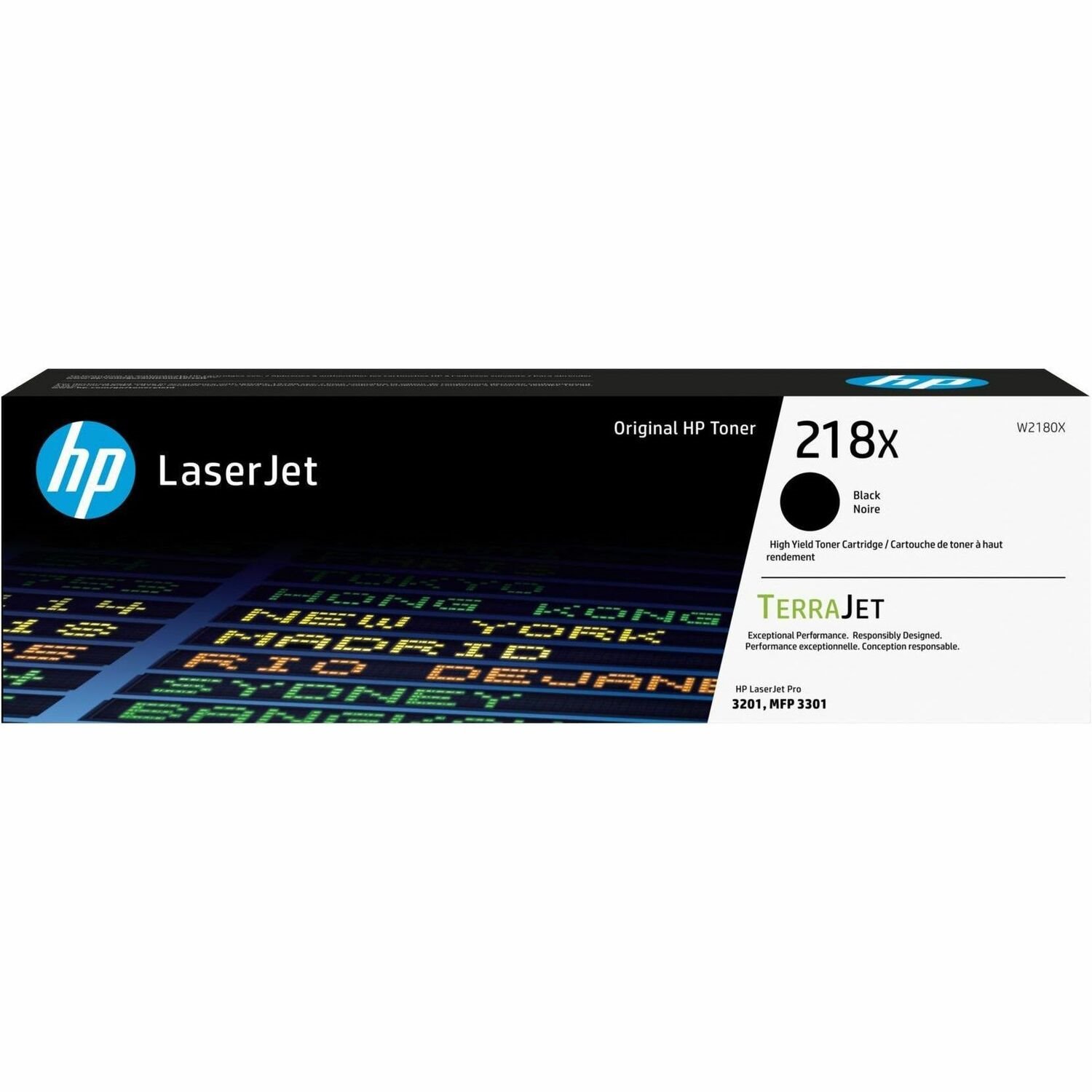 HP 218X Original High Yield Laser Toner Cartridge - Black - 1 Each