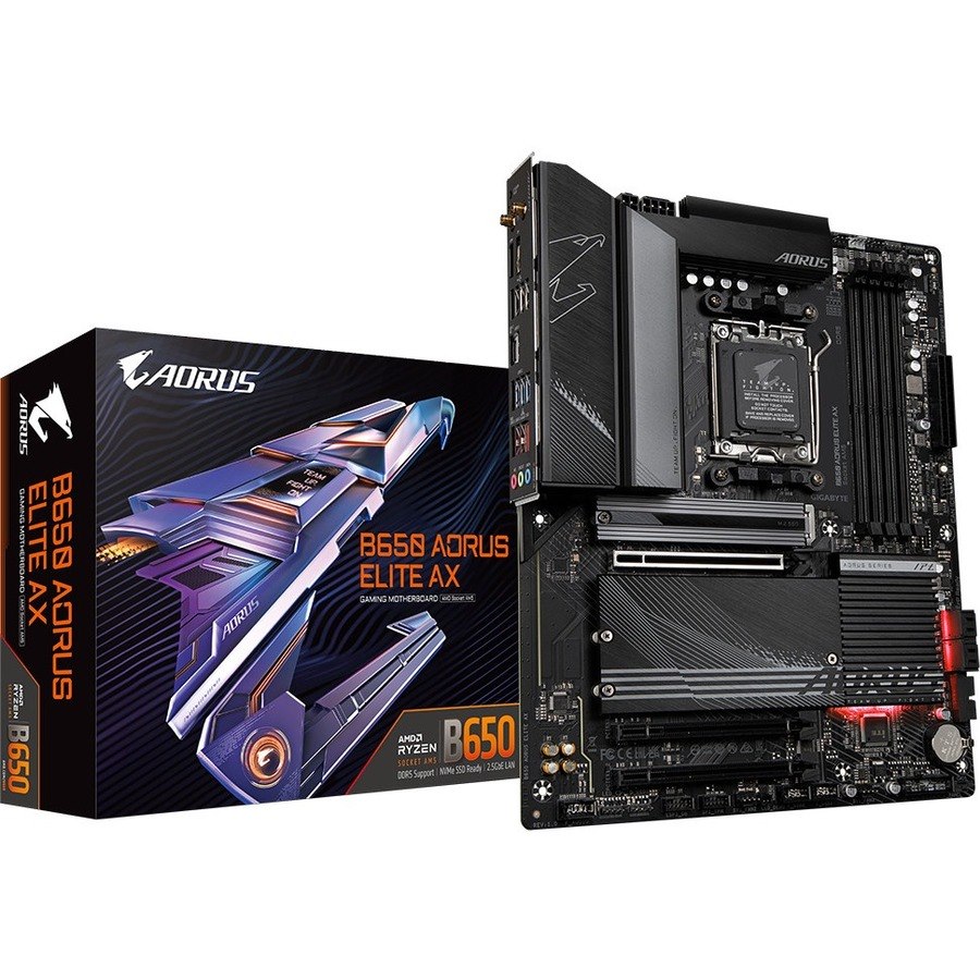 Aorus B650 ELITE AX Gaming Desktop Motherboard - AMD B650 Chipset - Socket AM5 - ATX