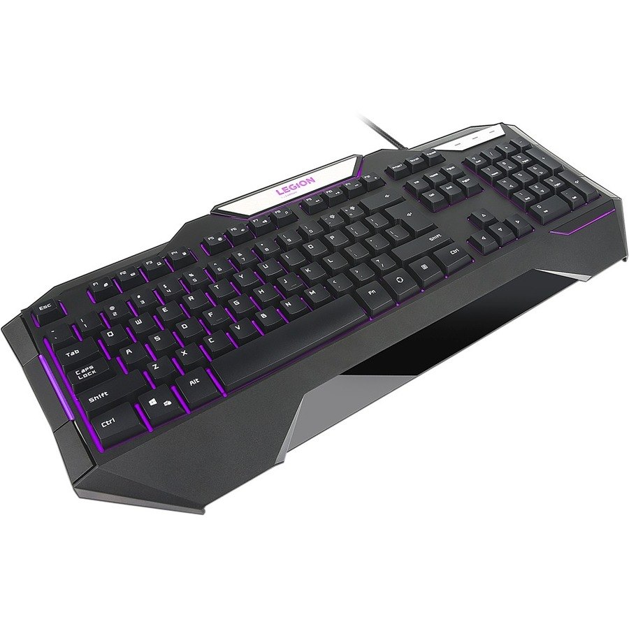 Lenovo Legion Gaming Keyboard - Cable Connectivity - USB Interface - English (UK) - Black