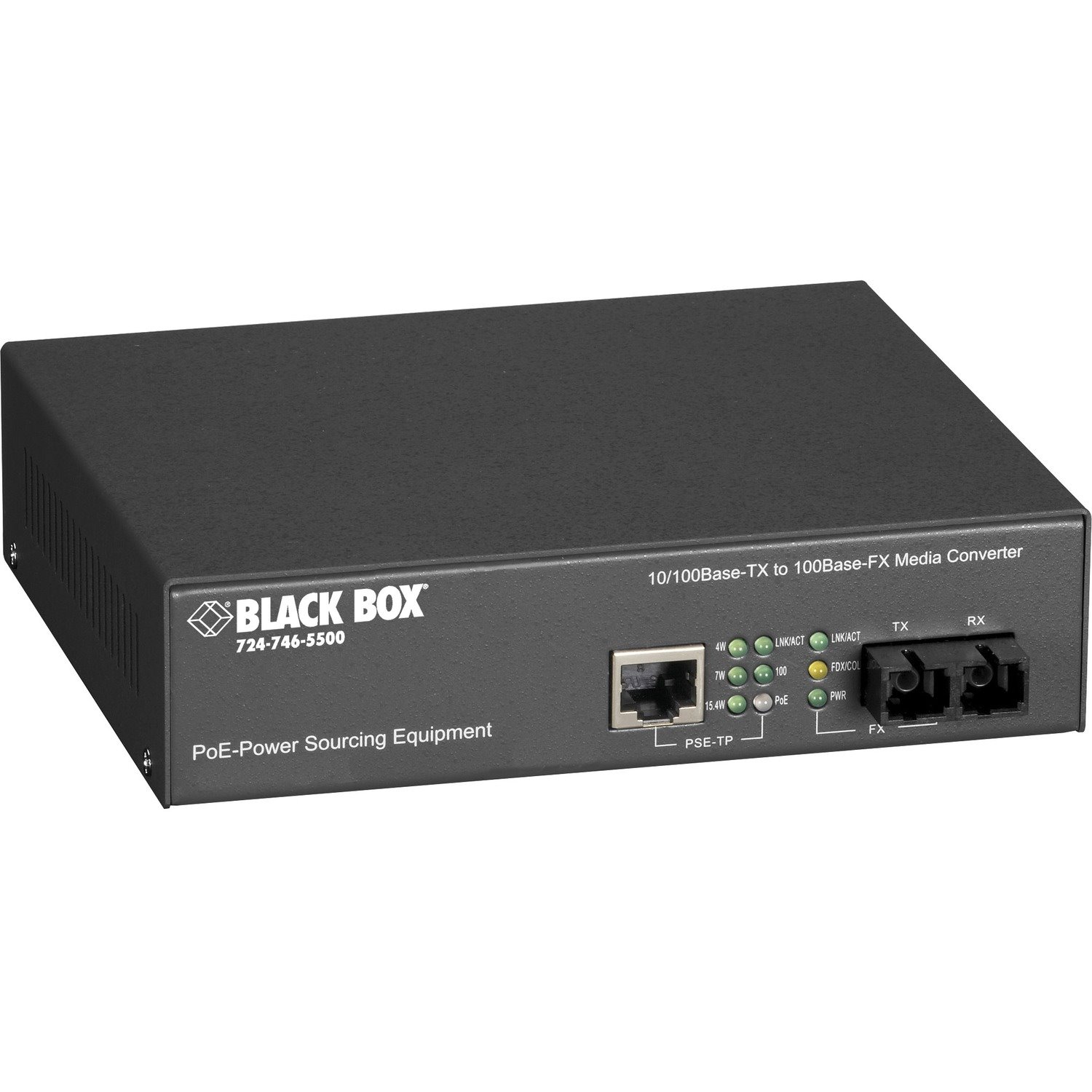 Black Box Fast Ethernet Media Converter