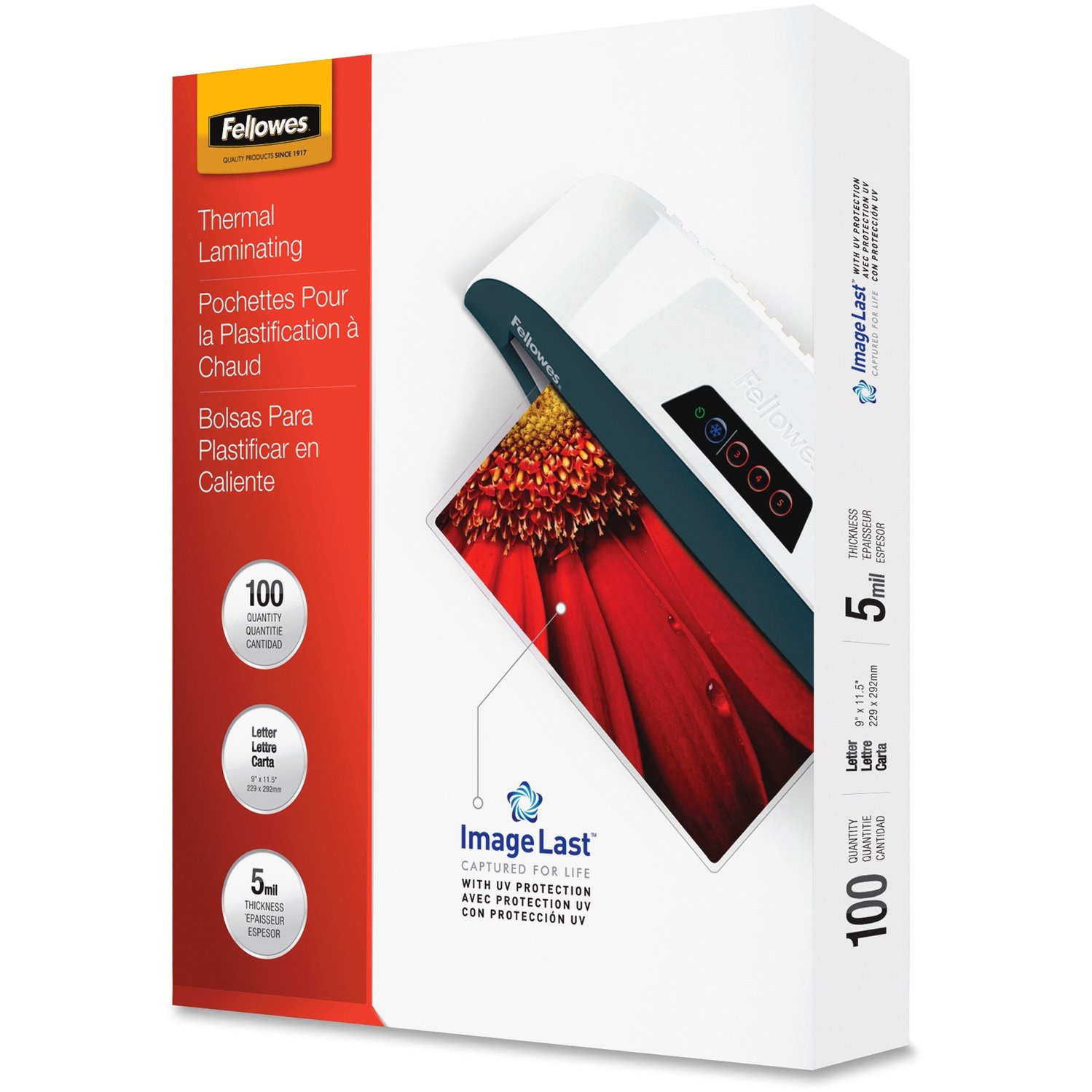 Fellowes Letter-Size Laminating Pouches