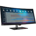 Lenovo ThinkVision P40w-20 40" Class 5K2K WUHD Curved Screen LCD Monitor - 21:9