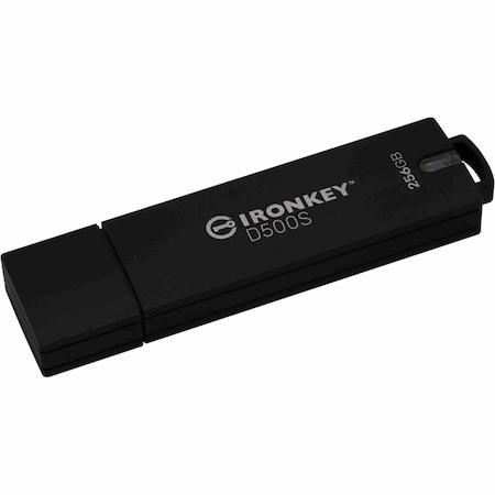 IronKey D500S 256 GB USB 3.2 (Gen 1) Type A Rugged Flash Drive - XTS-AES, 256-bit AES - TAA Compliant