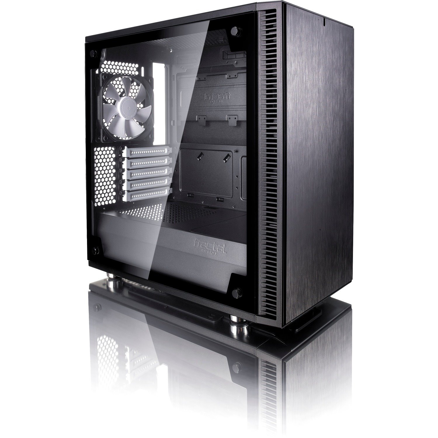 Fractal Design Define Mini C TG Computer Case - Micro ATX, ITX Motherboard Supported - Mini-tower - Black