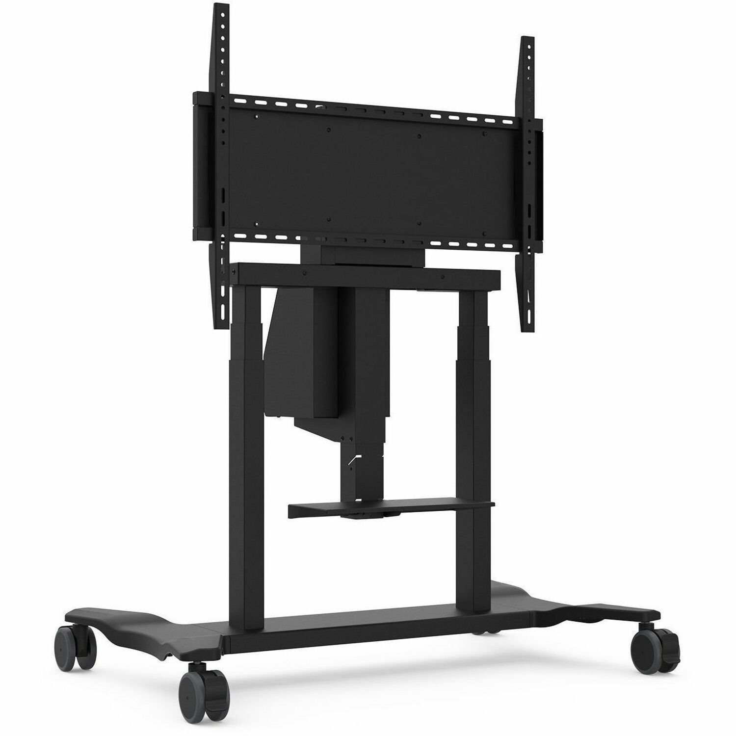 ViewSonic Electric Height Adjustable Mobile Cart With Smooth Motorized Lift