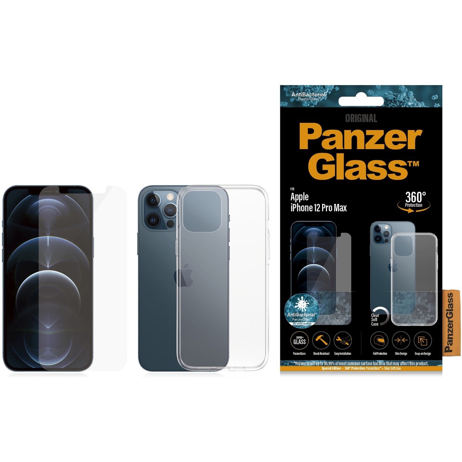 PanzerGlass iPhone 12 Pro Max - 360&deg; Protection