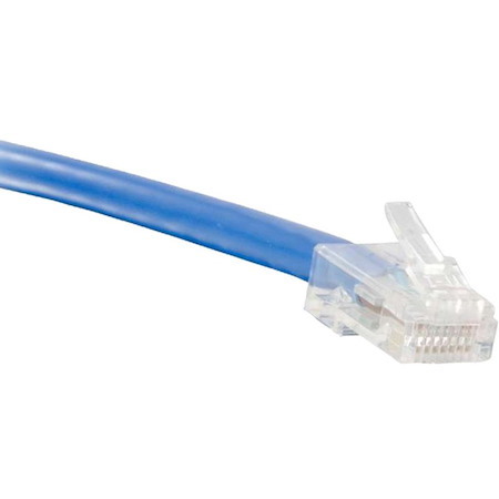 ENET Cat6 Blue 35 Foot Non-Booted (No Boot) (UTP) High-Quality Network Patch Cable RJ45 to RJ45 - 35Ft