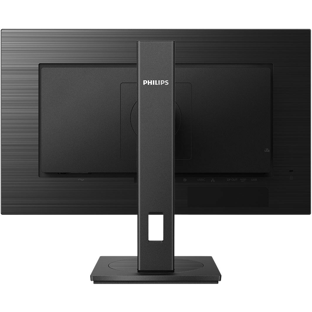 Philips 243B1 24" Class Full HD LCD Monitor - 16:9 - Textured Black