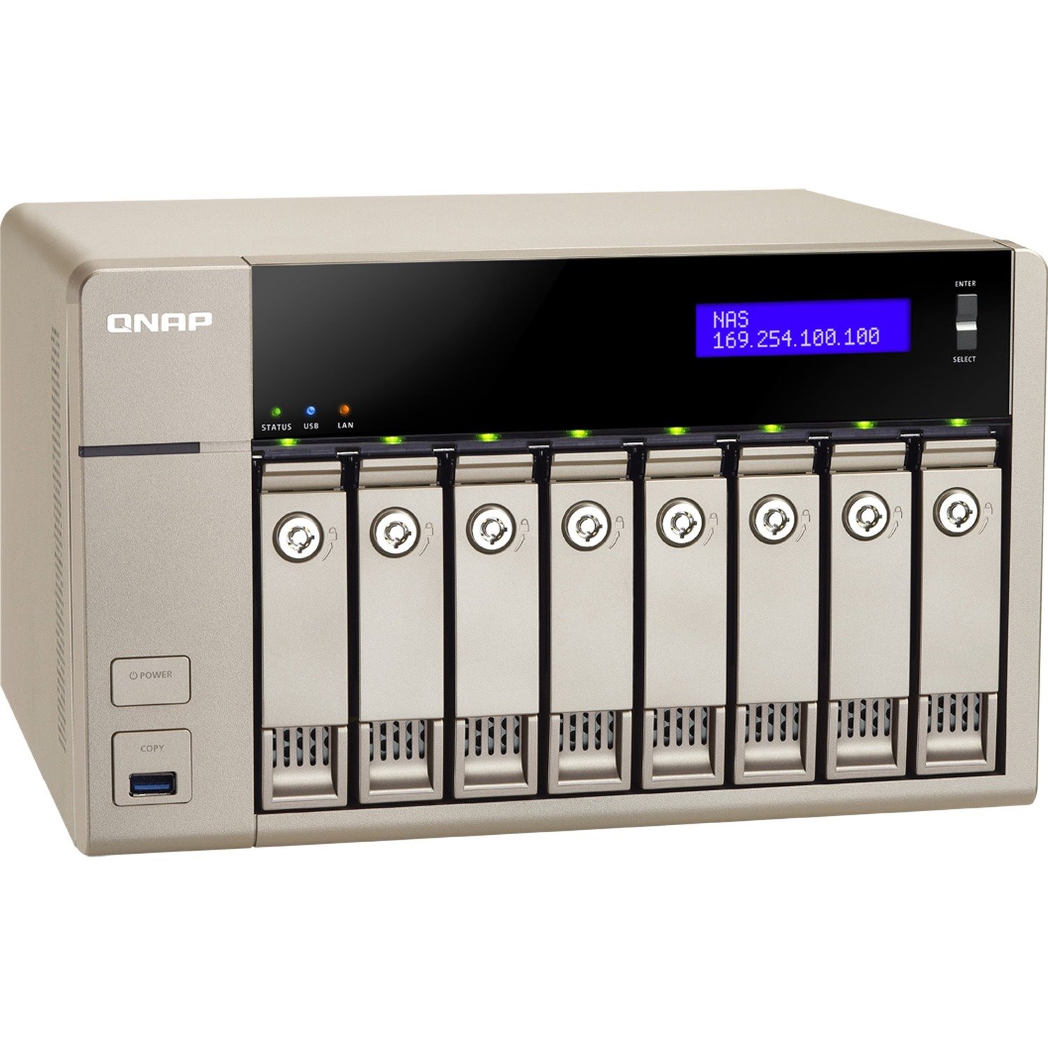 QNAP Affordable 10GbE-ready Golden Cloud Turbo vNAS