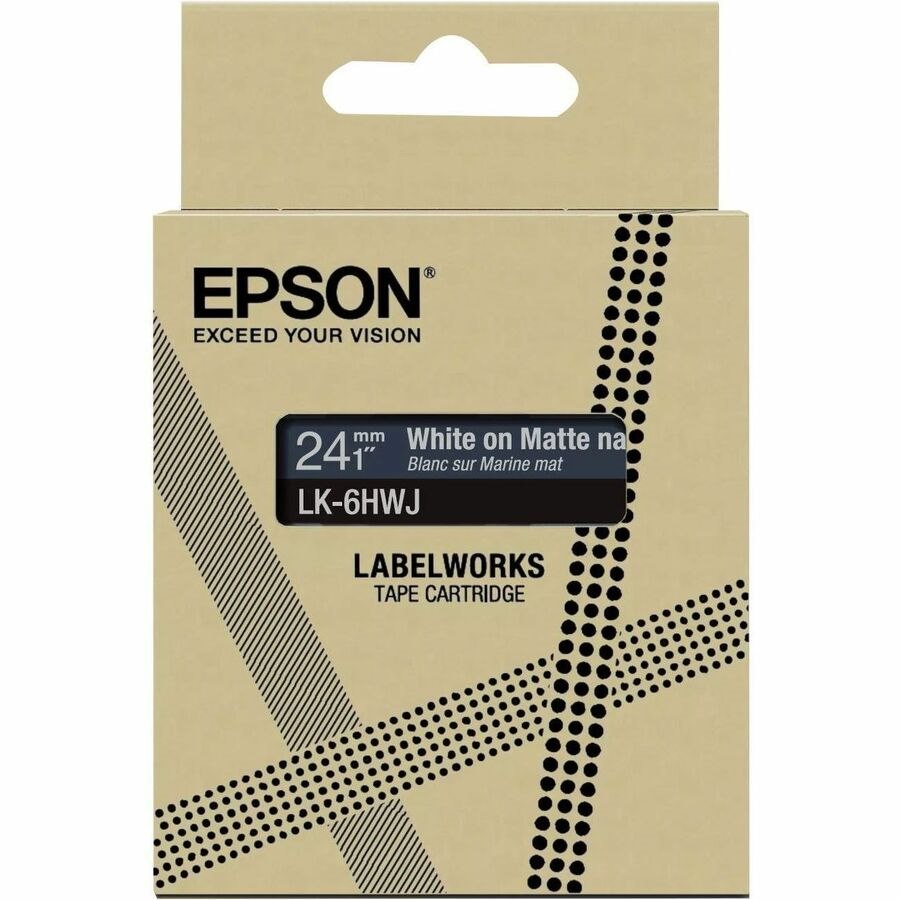 Epson LK-6HWJ Label Tape