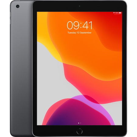 Apple iPad (7th Generation) Tablet - 10.2" - Apple A10 Fusion - 128 GB Storage - iPad OS - Space Gray