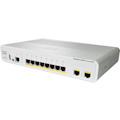 Cisco Catalyst 2960-C WS-C2960C-8TC-L 8 Ports Manageable Ethernet Switch - Fast Ethernet, Gigabit Ethernet - 10/100/1000Base-TX, 1000Base-X - Refurbished