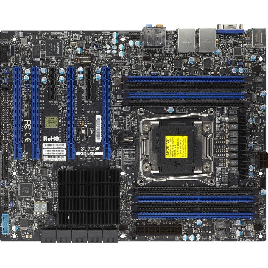 Supermicro X10SRA-F Server Motherboard - Intel C612 Chipset - Socket LGA 2011-v3 - ATX