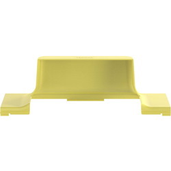 Panduit FiberRunner&reg; Cover for Spill-Over Junction, 6x4, Yellow