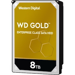 Western Digital Gold WD8004FRYZ 8 TB Hard Drive - 3.5" Internal - SATA (SATA/600)