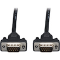 Eaton Tripp Lite Series Low-Profile VGA High-Resolution RGB Coaxial Cable (HD15 M/M), 10 ft. (3.05 m)