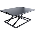 StarTech.com Standing Desk Converter for Laptop, Up to 8kg/17.6lb, Height Adjustable Laptop Riser, Table Top Sit Stand Desk Converter
