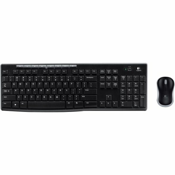 Logitech Wireless Combo MK270 Keyboard & Mouse - Swiss - 1