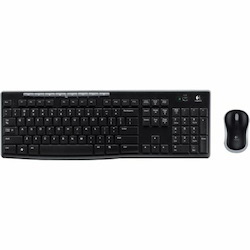 Logitech Wireless Combo MK270 Keyboard & Mouse - Swiss - 1 Pack