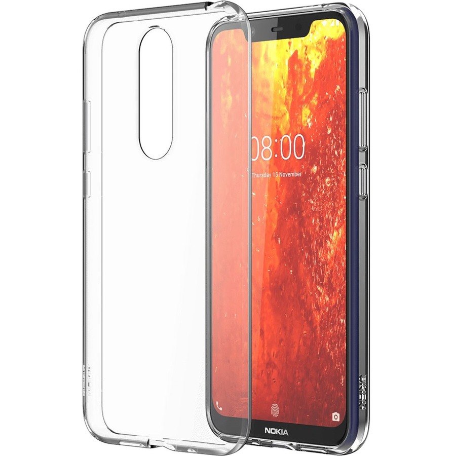 Nokia Case for Nokia 8.1 Smartphone - Transparent