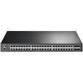 TP-Link JetStream TL-SG3452XP 48 Ports Manageable Ethernet Switch - Gigabit Ethernet, 10 Gigabit Ethernet - 1000Base-T, 10GBase-X