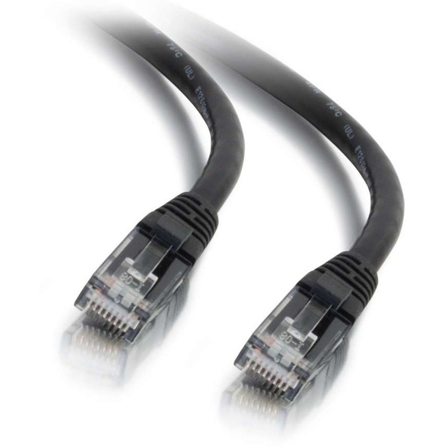 C2G-125ft Cat6 Snagless Unshielded (UTP) Network Patch Cable - Black