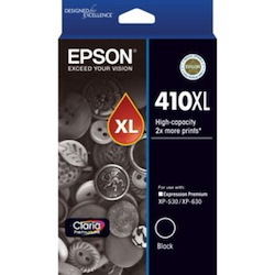 Epson Claria 410XL Original High Yield Inkjet Ink Cartridge - Black Pack