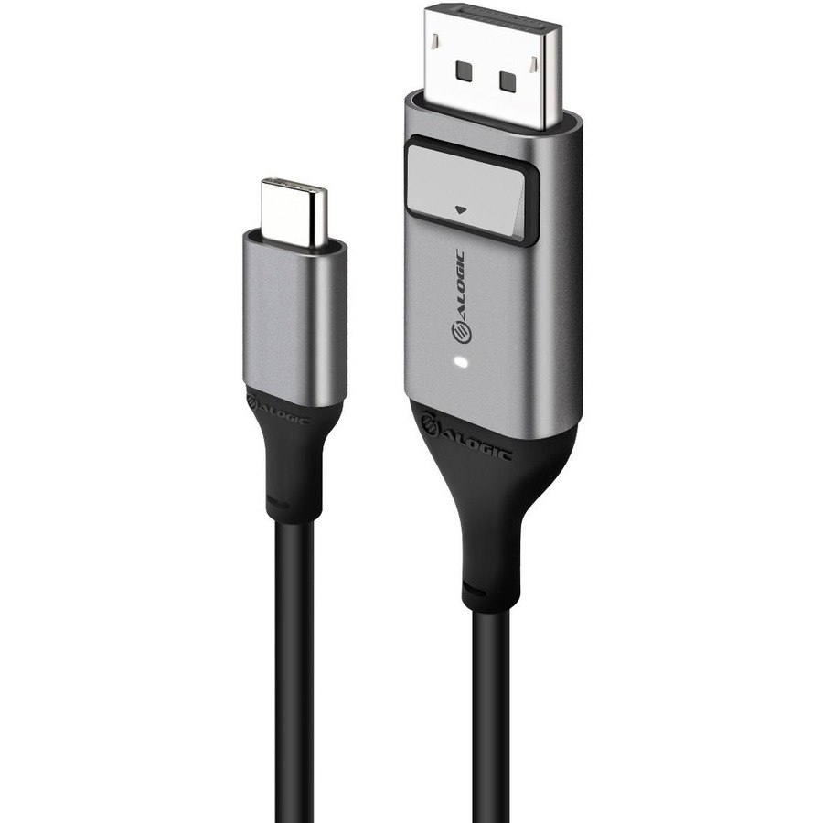 Alogic USB-C (Male) to DisplayPort (Male) Cable - Ultra Series - 4K 60Hz -Space Grey - 2m