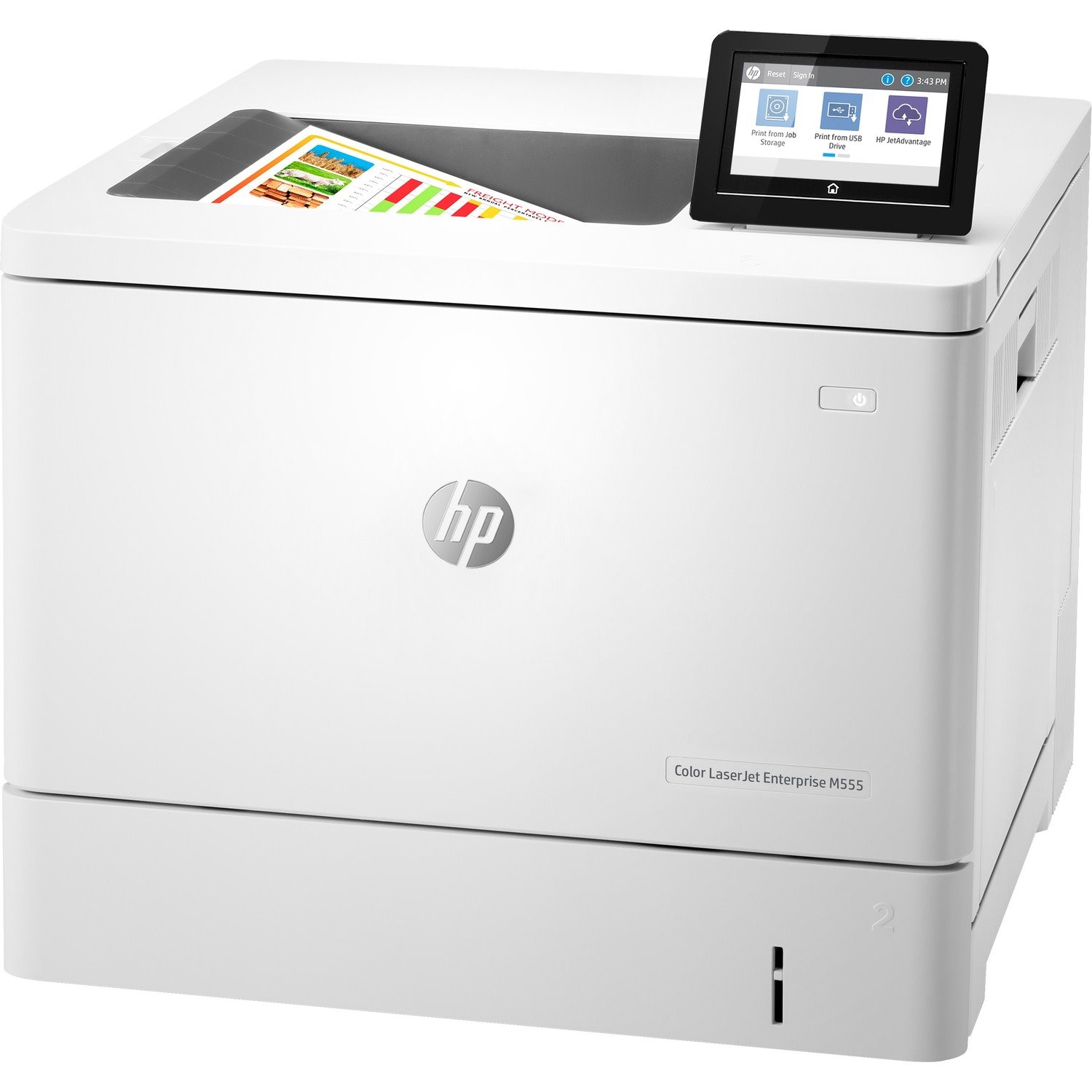 HP LaserJet Enterprise M555 M555dn Desktop Laser Printer - Colour
