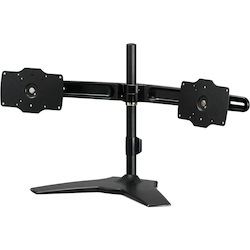 Amer Mounts Stand Based Dual Monitor Mount for two 24"-32" LCD/LED Flat Panel Screens