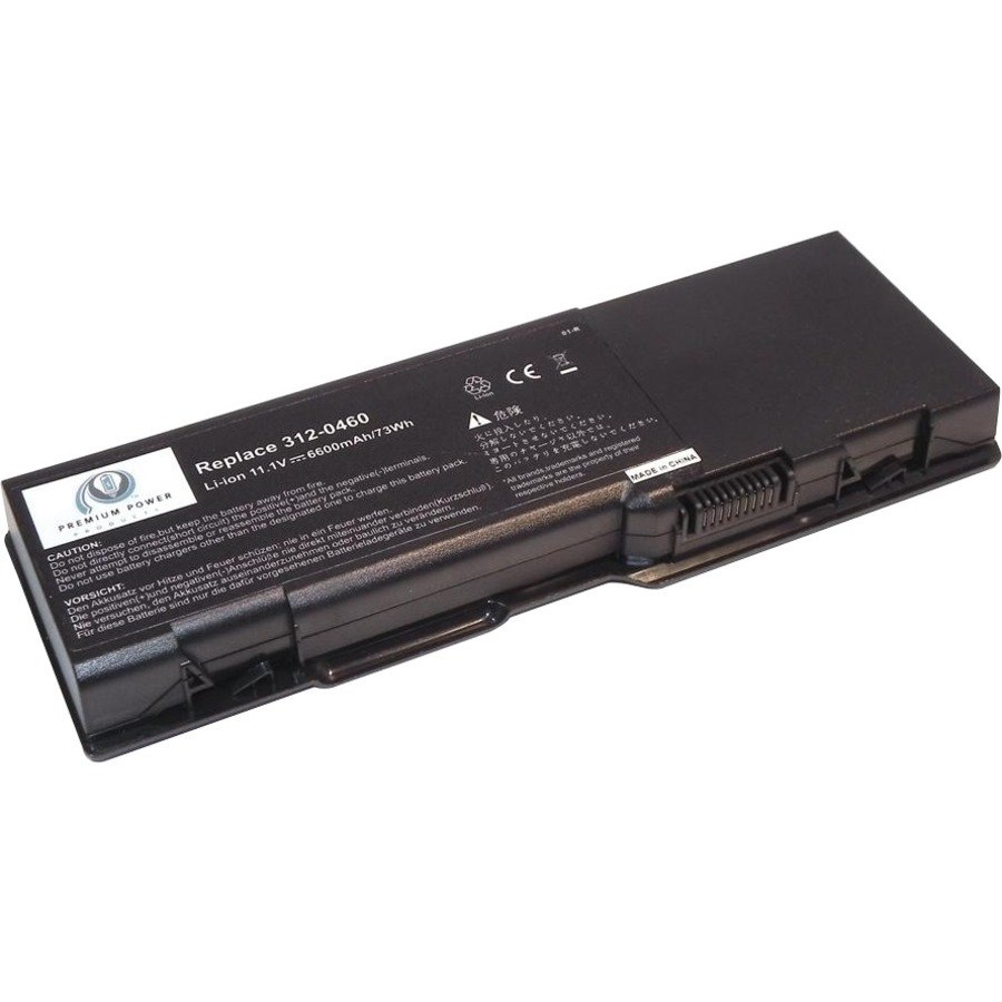 Compatible Laptop Battery Replaces Dell 312-0460, 312-0427, 312-0428, 312-0460, 312-0461, 312-0467, 312-0600, 3120427, 3120428, 3120460, 3120461, 3120467, 3120600, 451-10338, 451-10339, 451-10424, 451-10482, 45110338, 45110339, 45110424, 45110482, CR174, GD761, JN149, KD476, N958C, PD942, PD945, PD946, PP23L, PR002, RD850, RD855, RD857, TD344, TD347, TD349, UD260, UD264, UD265, XU937