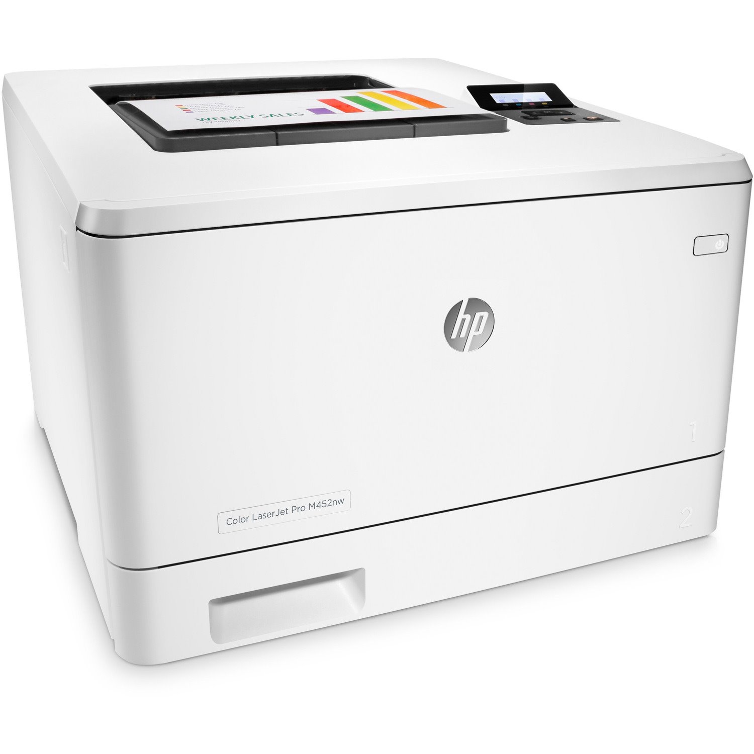HP LaserJet Pro M452NW Desktop Laser Printer - Colour