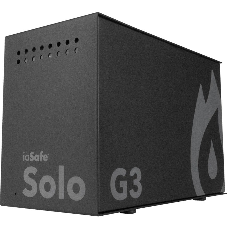 ioSafe Solo G3 Black Edition 6 TB Desktop Hard Drive - External - Black