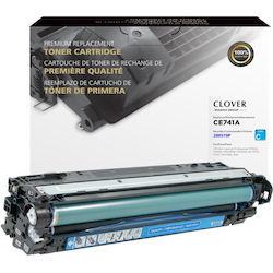 Clover Technologies Remanufactured Laser Toner Cartridge - Alternative for HP 307A (CE741A, CE741-67901) - Cyan Pack
